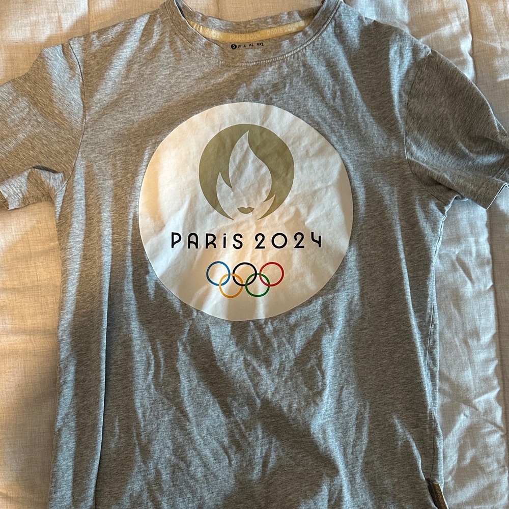 Official Paris 2024 Olympic Gray T-Shirt